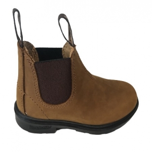 Blundstone elastic sided boot crazy horse brown 