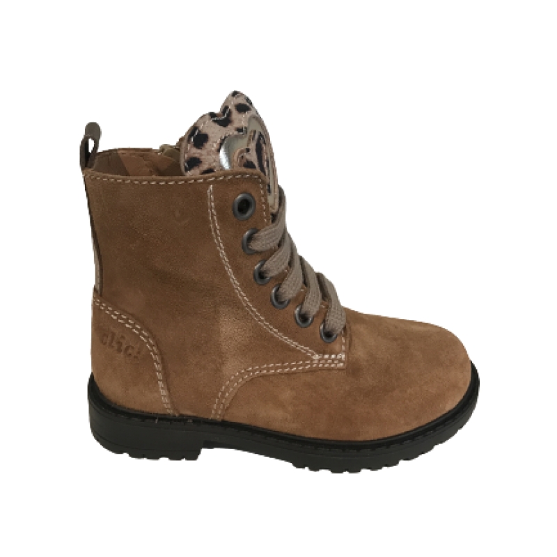 Clic CL-20210 veterbootje Taupe hartje
