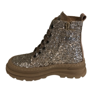 Clic CL-20742 veterbootje Glitter taupe