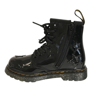 Dr. Martens 1460 Black Patent Lamper cosmic glitter meisjes veter boots
