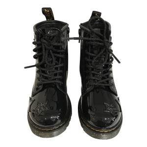 Dr. Martens 1460 Black Patent Lamper cosmic glitter meisjes veter boots ster