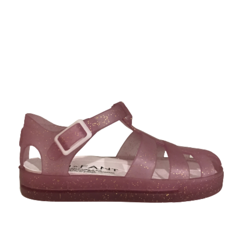 Enfant Water shoes watersandalen glitter lila rose