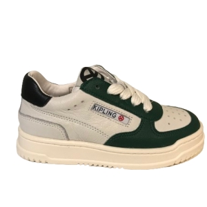 Kipling Fill 1A White Sneaker met groen accent