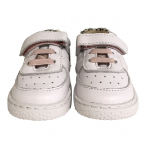 Shoesme baby BN22S003-F white rose gold meisjes leren lopen schoentje