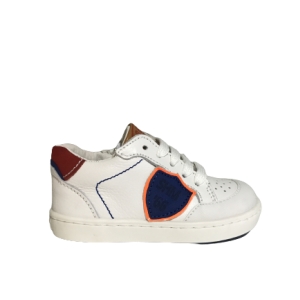 Shoesme UR23S044-A sneaker URBAN jongens wit blauw rood