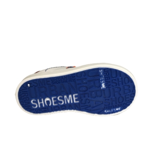 Shoesme UR23S044-A sneaker URBAN jongens wit blauw rood