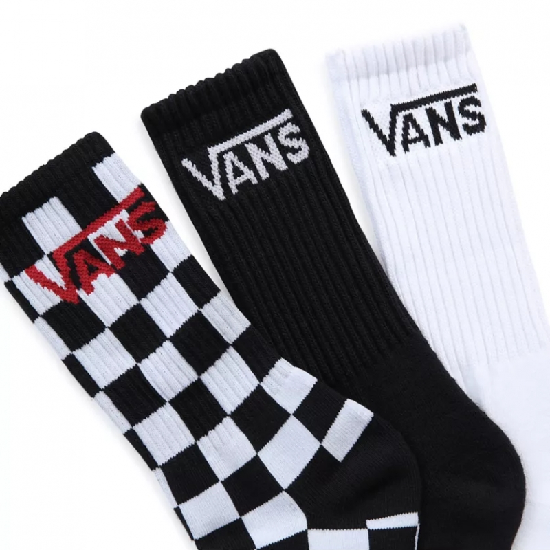 Vans Socks white&black 3-pack 31.5-38
